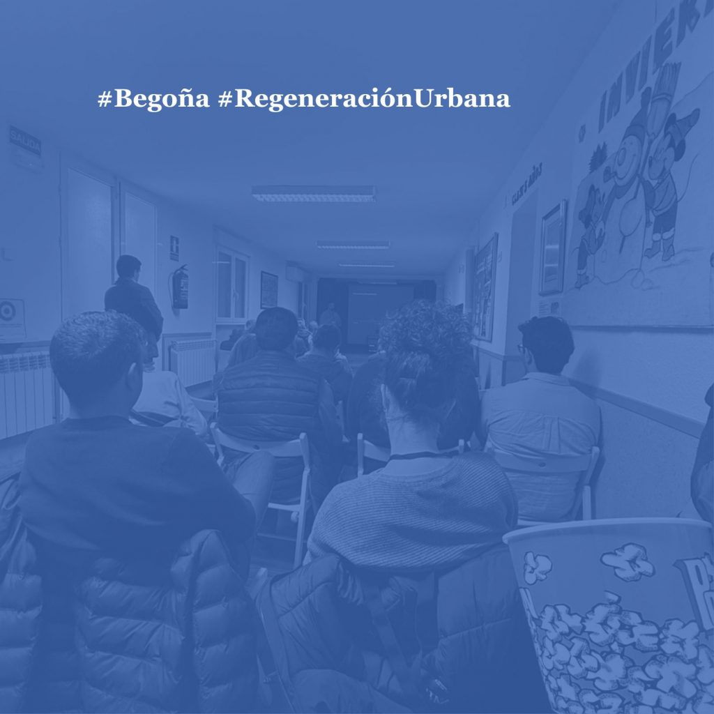 Vecinos del barrio de Begoña participan en un plan de rehabilitación coordinada